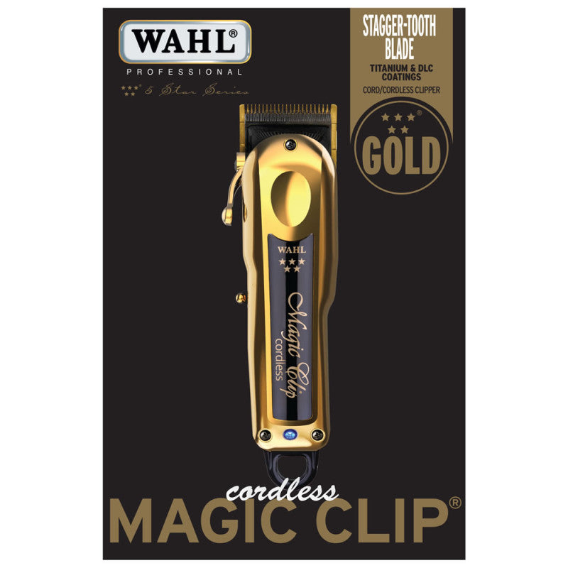 Wahl 5-Star Cordless Magic Clip™ – Gold Edition