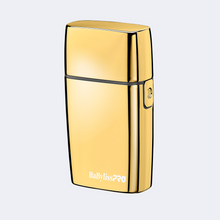 Load image into Gallery viewer, BaBylissPRO FXFS2G Gold Double Foil Shaver - Top Left Angle